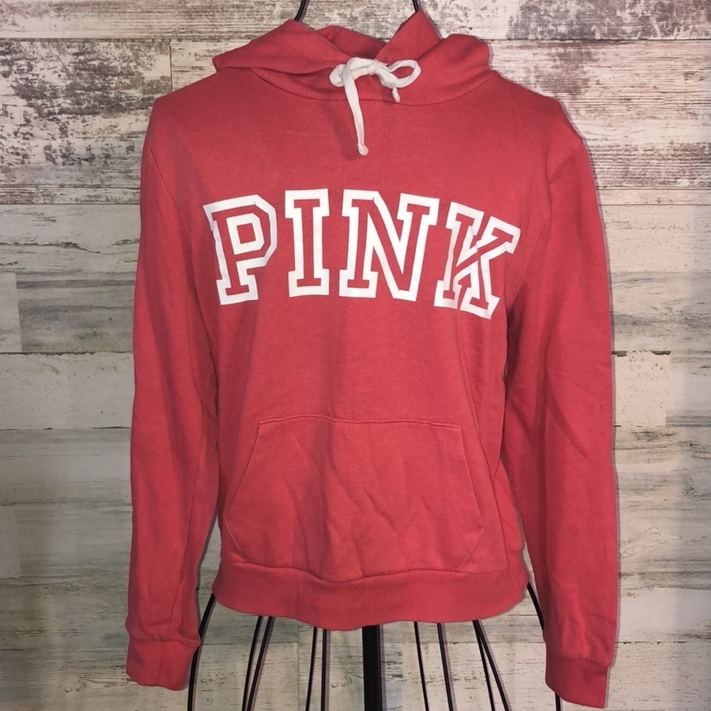 PINK Victoria’s Secret hoodie size small pink vs sweatshirt pink vs top​​​